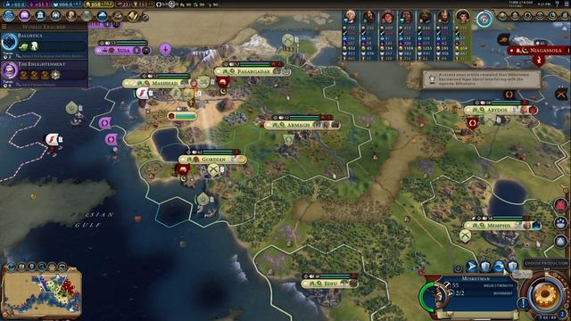 Shall We Play Civilization VI - Egypt - Part 8: A Scientific Push смотреть онлайн