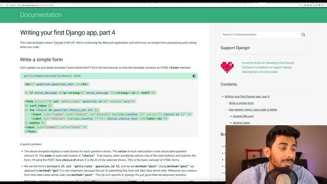 Python Django Framework Full Course - Learning with the Docs смотреть онлайн