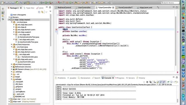 spring mvc test 두 번째 & mockito смотреть онлайн