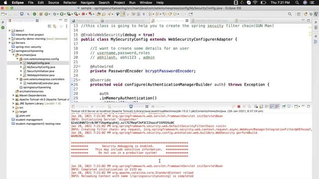 Spring Security Basics: Create Users & Password Encoder | NoopVsBcrypt | Spring Security full cours смотреть онлайн