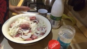 Шашлык из свинины в духовке в рукаве