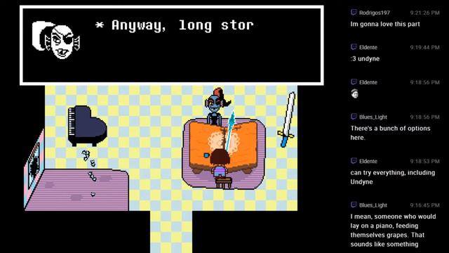 Let's Play Undertale: Part 28 Cooking with Undyne (Vegetarian) смотреть онлайн