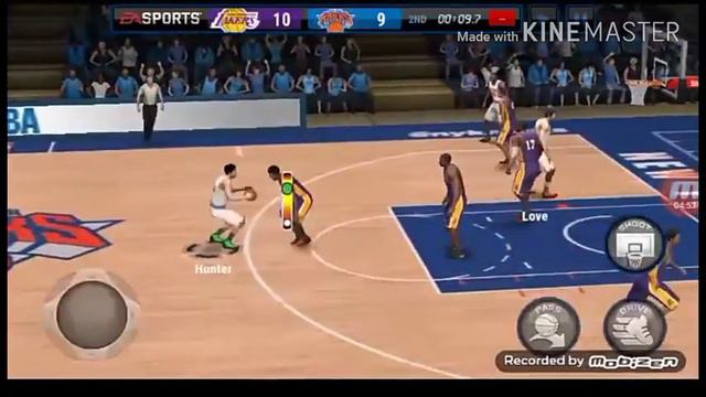 Nba Live Mobile. Посмотрите до конца. Просто жесть!!! смотреть онлайн