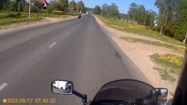 В дороге на Kawasaki zzr 400 смотреть онлайн
