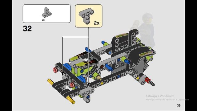 Lego Technic 42118 Monster Jam Grave Digger A model iNSTRUCTIONS смотреть онлайн