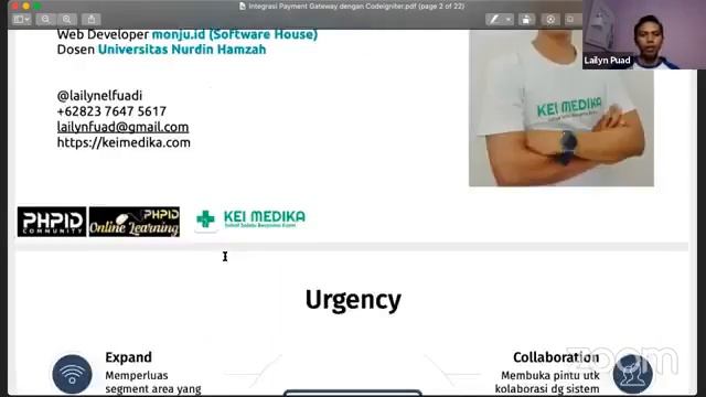 Integrasi Payment Gateway dengan CodeIgniter | Lailyn Puad - CTO keimedika | PHPID-OL#142 (short) смотреть онлайн