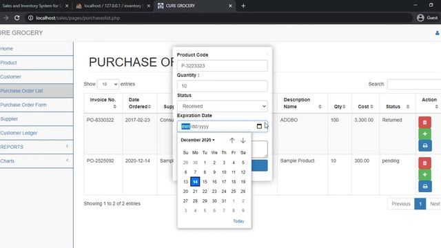 Sales and Inventory System for Grocery Store in PHP/PDO Installation Demo смотреть онлайн