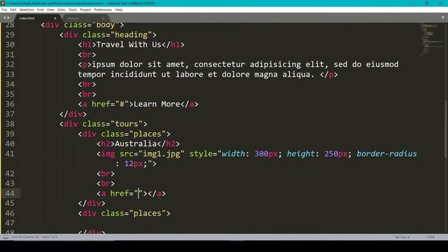 How To Create a Travel Website Using HTML and CSS || Site OverFlow смотреть онлайн