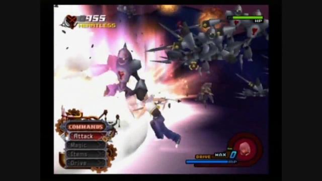 Sephiroth DM Pwns In 1000 Heartless Battle смотреть онлайн
