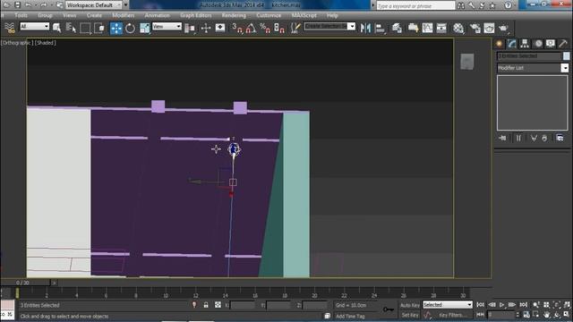 Designing kitchen using Auto cad and 3d max смотреть онлайн
