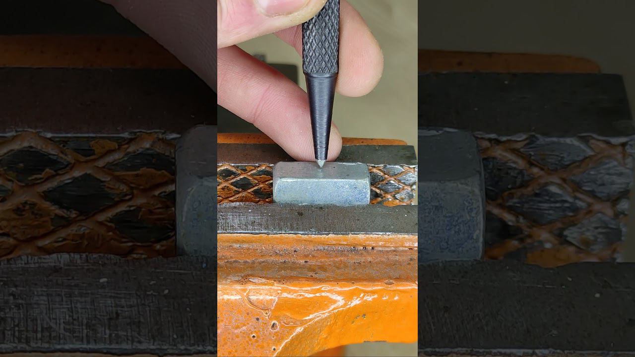 Обязательно запомни эту хитрость! Как нарезать резьбу метчиком без специального держателя? #shorts смотреть онлайн