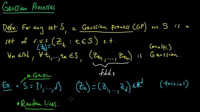 (ML 19.1) Gaussian processes - definition and first examples смотреть онлайн