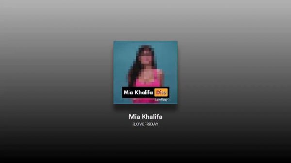 iLOVEFRIDAY - Mia Khalifa