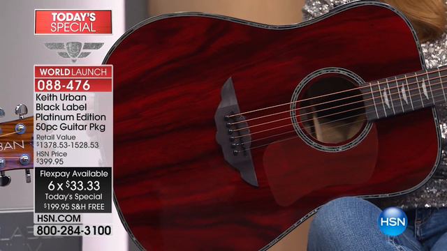 Keith Urban Black Label Platinum AcousticElectric Pkg смотреть онлайн