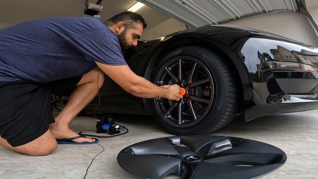 How to prepare your Tesla for a road trip | Aero wheels | ABRP смотреть онлайн