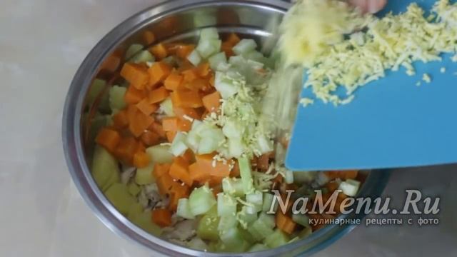 Салат "Свинка" на Новый 2019 год, символ года смотреть онлайн