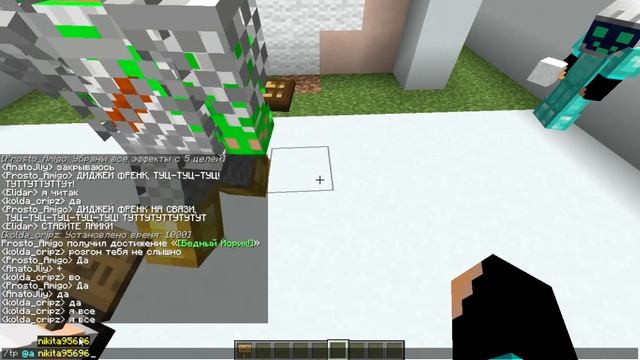 как построить голову бравлера Коллет?//MINECRAFT смотреть онлайн