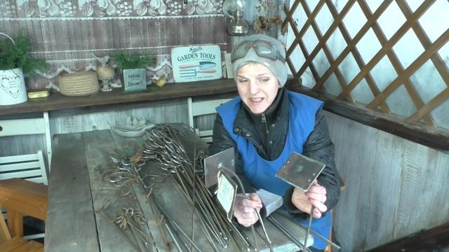 "Металл в саду" эпизод 8. Садовые бирки и таблички. смотреть онлайн