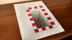 Рисуем Потрясающий 3d Рисунок.