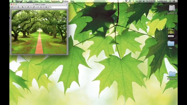 Turning a Large PDF File Into Wallpaper : Macs & Apple Computers смотреть онлайн