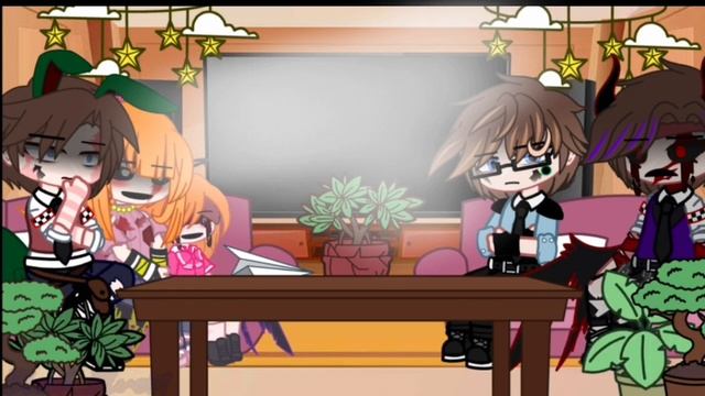 ×`•D.S AU Reaction To Original Afton•`×//Afton's Reaction// #aftonfamily #gachaclub #reaction