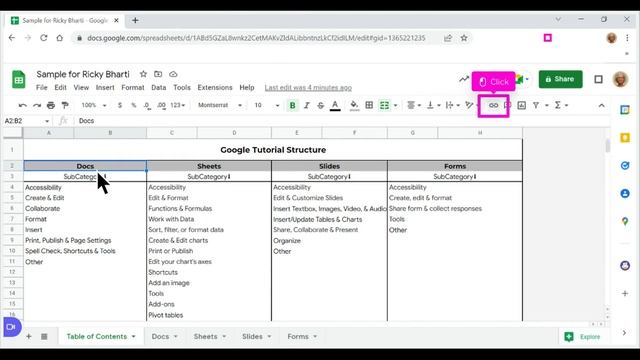 Google Sheets - How to link cells to tabs смотреть онлайн