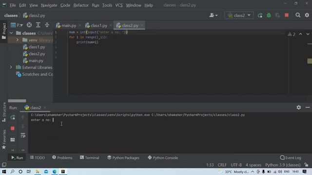 for loop in Python. смотреть онлайн