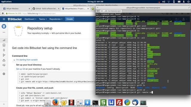 Git Upload Project Pertama смотреть онлайн
