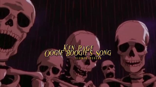 Ken Page~ Mr. Oogie Boogie’s Song { s l o w e d + r e v e r b }✨ смотреть онлайн