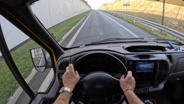 2004 Ford Transit V [2.0 TD 80HP] |0-100| POV Test Drive #1422 Joe Black смотреть онлайн
