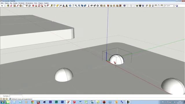 Как сделать диван How to make a sofa in SketchUP part1 смотреть онлайн