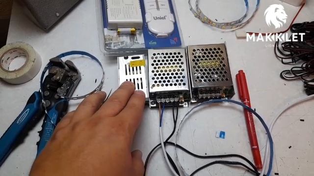 Светодиодная подсветка своими руками/Кухонного гарнитура/Подробное видео. смотреть онлайн