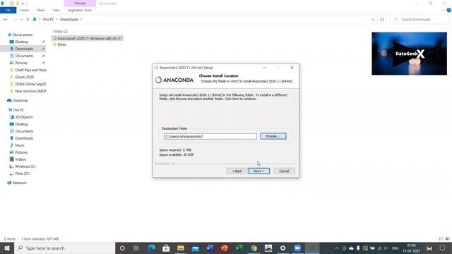 Jupyter Notebook Installation *Explained* | Python installation | Anaconda Navigator Installation смотреть онлайн