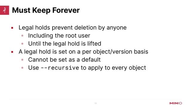 MinIO Object Management: Object Locking and Retention Overview смотреть онлайн