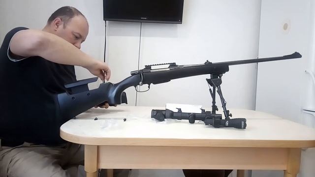 PULSAR DIGISIGHT ULTRA N 355 установка на карабин CZ 550. смотреть онлайн