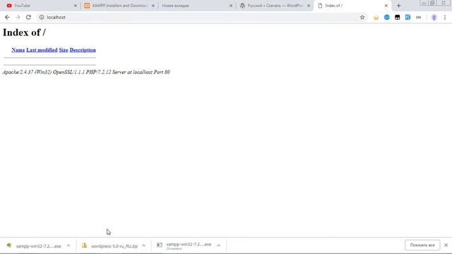 Локальный веб-сервер XAMPP и установка WordPress на него смотреть онлайн