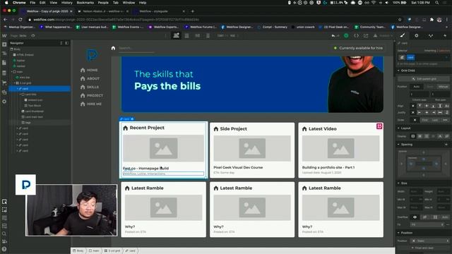 Using Webflow Symbol Overrides - Stream Clip смотреть онлайн