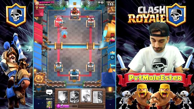 Clash Royale | ELEKTRO WIZZARD DECK NAPOKON!!!! смотреть онлайн