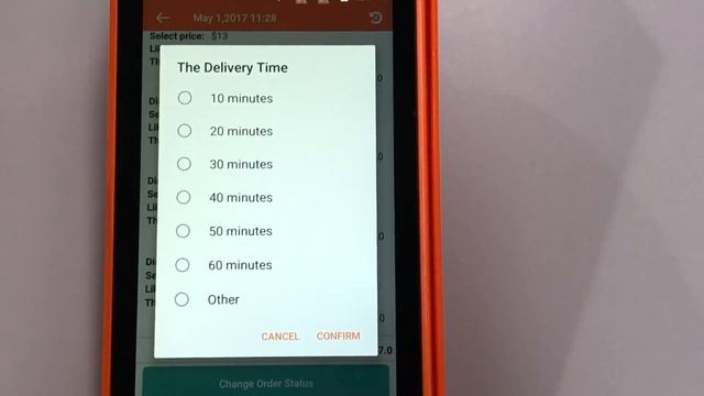 Handheld android Pos for online food ordering смотреть онлайн