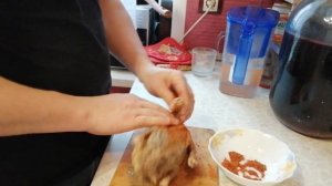 Деликатес из вяленой дикой утки.