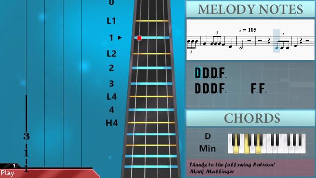 How to play The Arstotzkan Anthem (Papers Please Theme) by Lucas Pope on Viola (Tutorial) смотреть онлайн