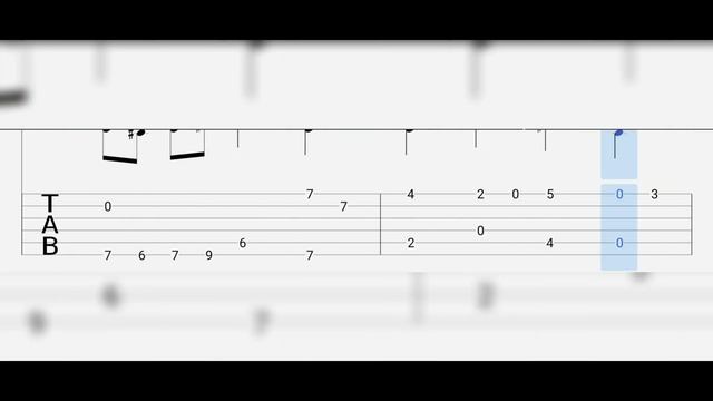 J.S.Bach - Bouree (Tabs for guitar) смотреть онлайн