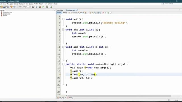 variable arguments (var-args) method in java Urdu/Hindi смотреть онлайн