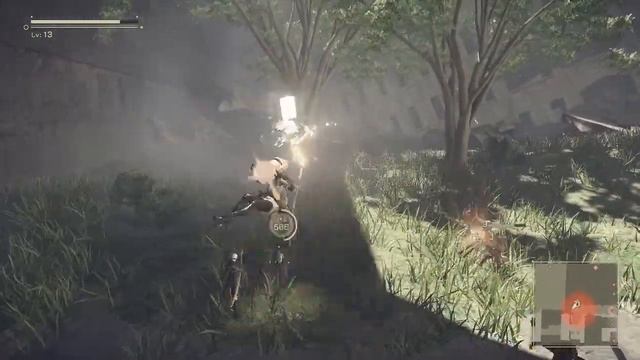 HUNTING YoRHa! | NieR Automata Part 11 - 2B Campaign Gameplay Walkthrough (PS4 PC HD) смотреть онлайн