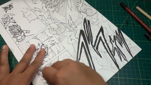 ✪ Drawing DRAGON BALL SUPER manga | Speed Drawing | Manga Page [ # 27 ] :))) ✪ смотреть онлайн