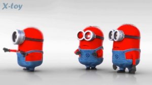 Поющие МИНЬОНЫ  развивающий мультик ДЛЯ ПРОДВИНУТЫХ!!!