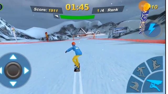 स्नो बोर्ड मास्टर 3डी | Snow Board Master 3D Winter Extreme Sports Simulator Games смотреть онлайн