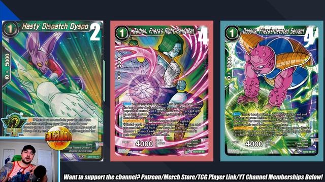 Mono Green Frieza Deck Profile! - Dragon Ball Super Card Game смотреть онлайн