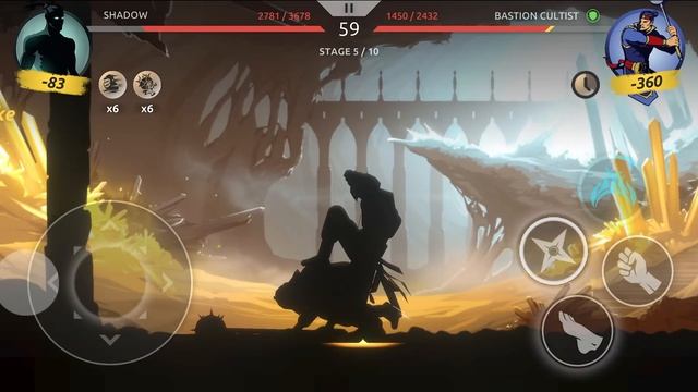 Этот РЫЖИЙ Самый Жесткий Тип в Shadow Fight 2 Shades #9 смотреть онлайн