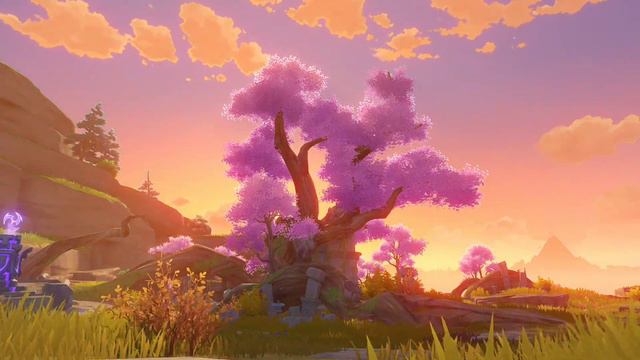 Araumi, Sacred Sakura Tree | Genshin Impact 24 Hours Time Lapse 60 fps смотреть онлайн